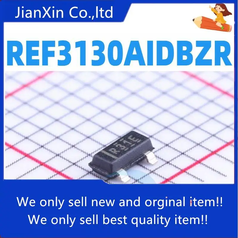 

5pcs 100% orginal new REF3130AIDBZR SOT23-3 Voltage Reference R31E REF3130