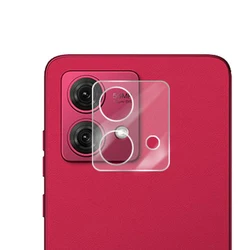 Enhanced 3D Camera Lens & Back Glass Protective Film Cover with Screen Protector - 1 PC (Moto G54 China)