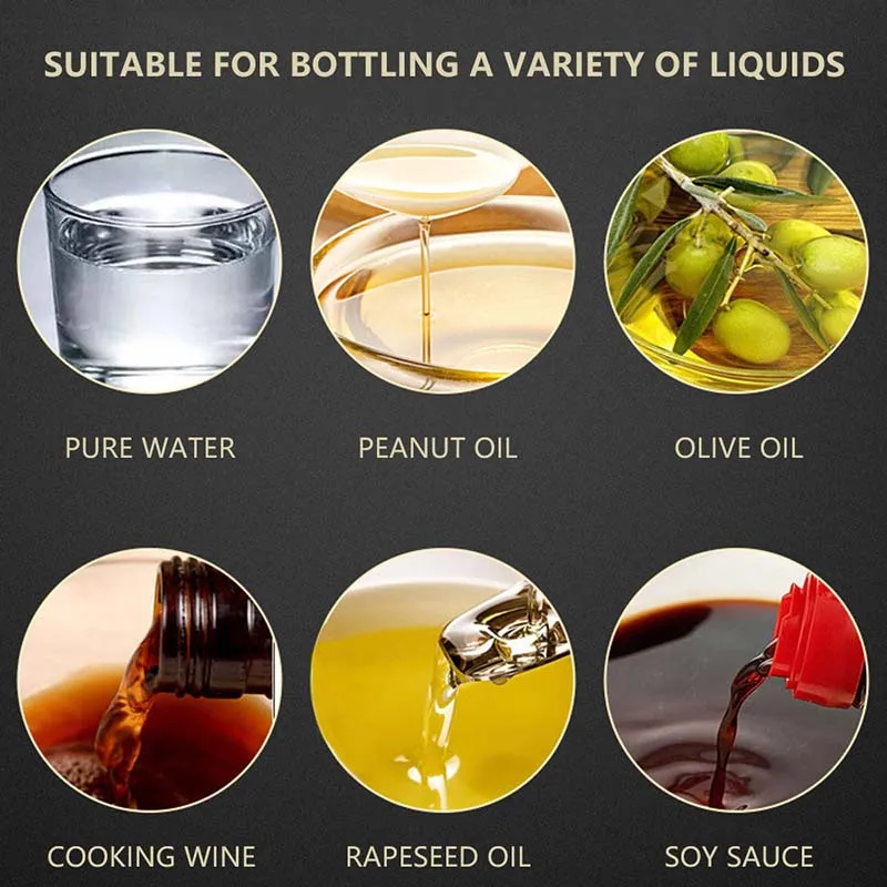 Multipurpose Oil & Vinegar Cooking Sprayer - Ideal for BBQ, Baking, and Kitchen Use (Available in 200/300/500ml)