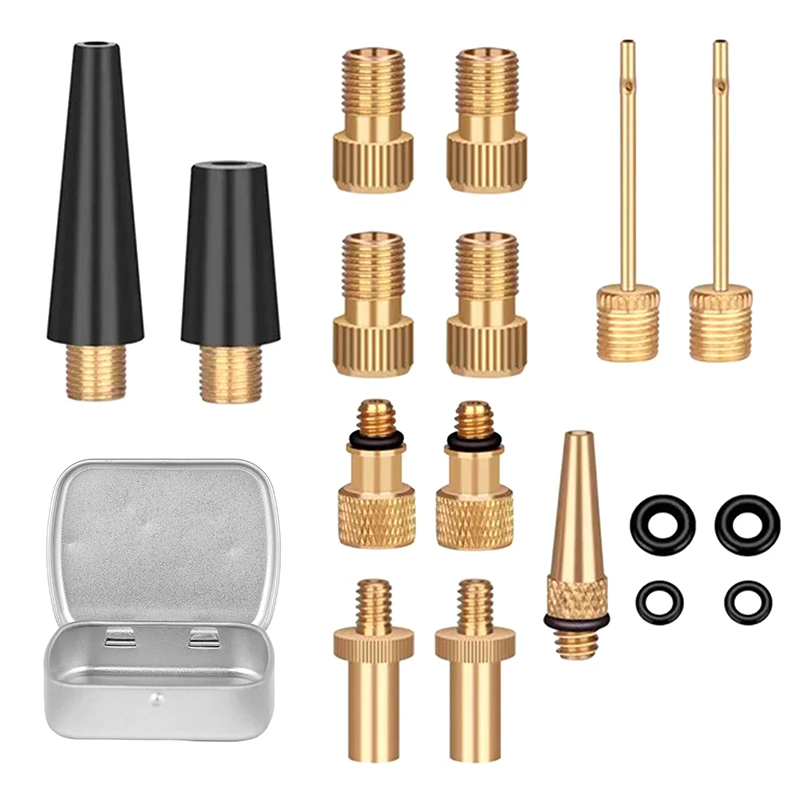 new air nozzle pump adapter kit for gym balloon toy air needle ball inflatable sm16749 | NL