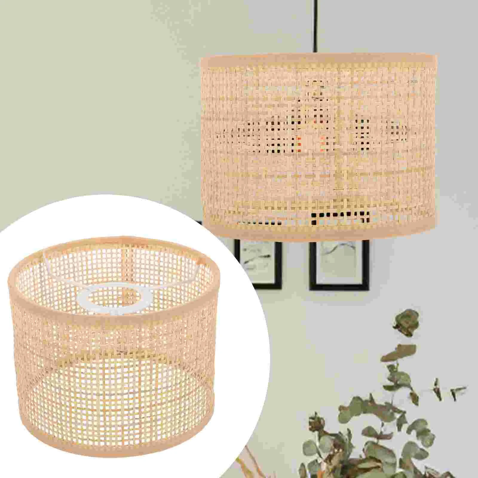 

1pc Weaving Craft Lampshade Decor Creative Lamp Ornament