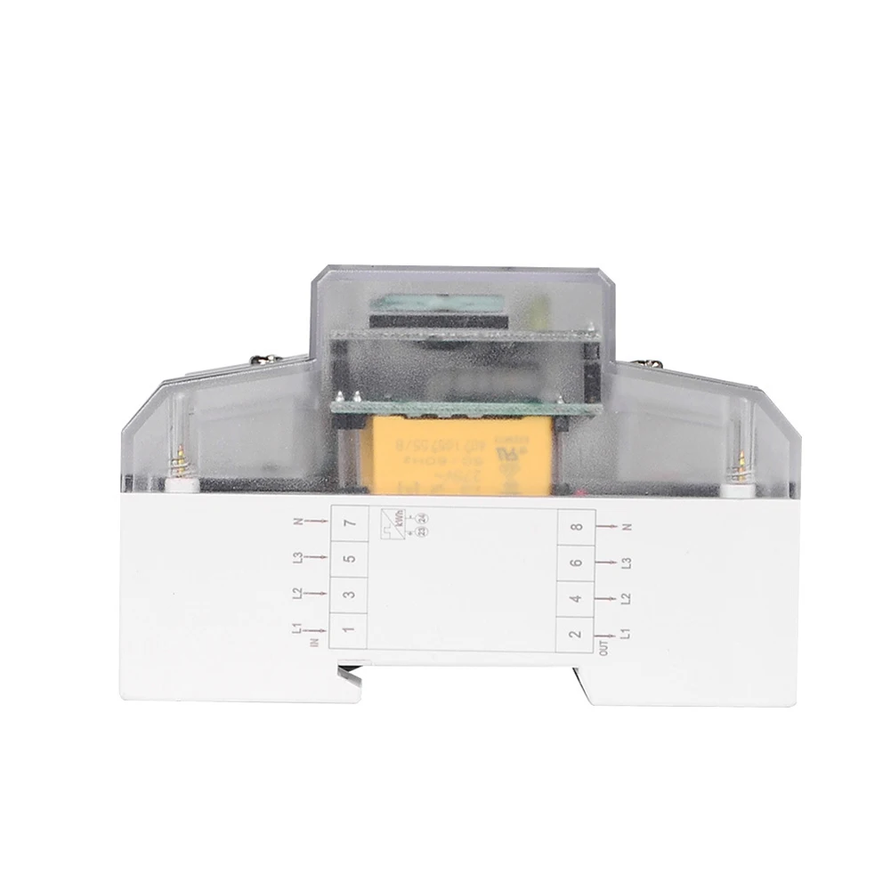 跮 LCD   Һ ,  繫ǿ  跮, 3  4  KWh, DIN  5-80A, 400V