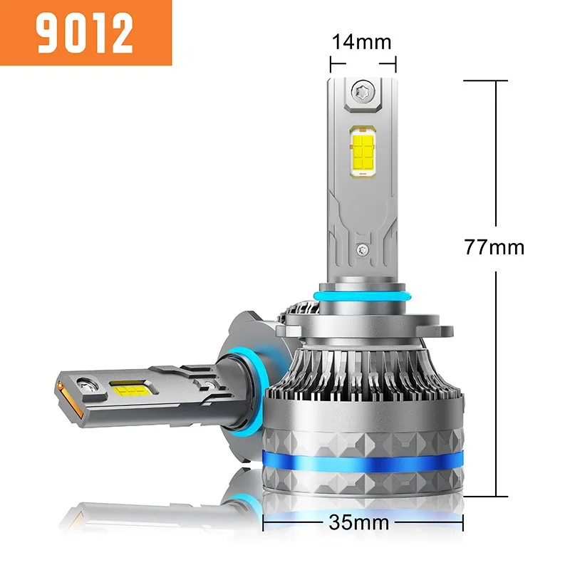 Upgrade Your Car with H4/HB2/9003 LED Headlight Bulbs, 6000K 120W with 3570 Chips for 9004/HB1 9007/HB5 H13/9008
