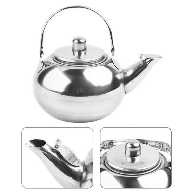 Stainless Steel Tea Kettle Infuser  Stainless Steel Tea Coffee Tools Pot -  1l - Aliexpress