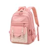 Korean Style Daily Backpack For Women Packsack Waterproof nylon Fabric Travel Backpacks Girls School Bag Teenagers Casual Bags 6