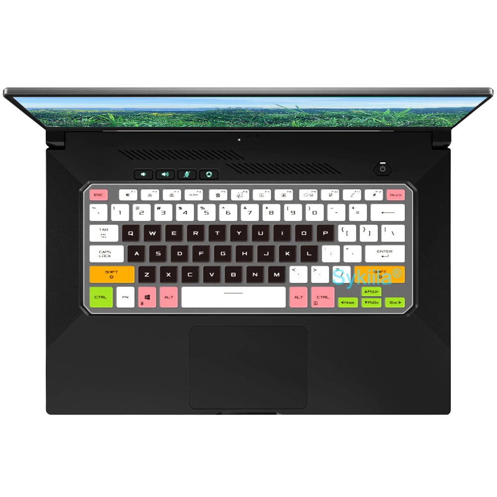 Keyboard Cover for ASUS TUF Gaming FA617 FX504 FX505 FX506 FX507 FX705 FX706 FX707 FX516 FX517 Silicone Protector Skin Case 15.6