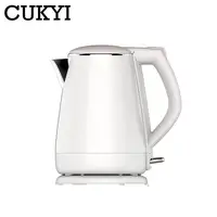 CUKYI Household electric kettle insulation 304 stainless steel  Boil 4 minutes Auto power off  temperature control 2