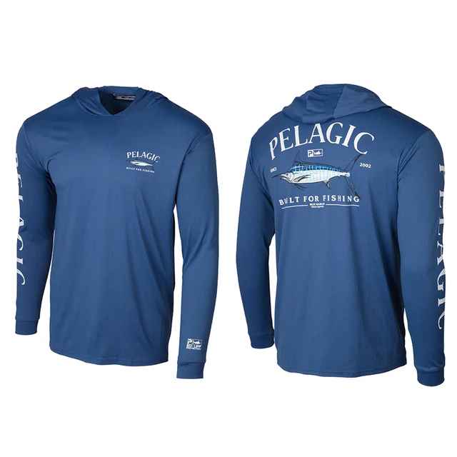 PELAGIC Outdoor Sportswear Fishing Shirt Anti Uv Fishing Clothes