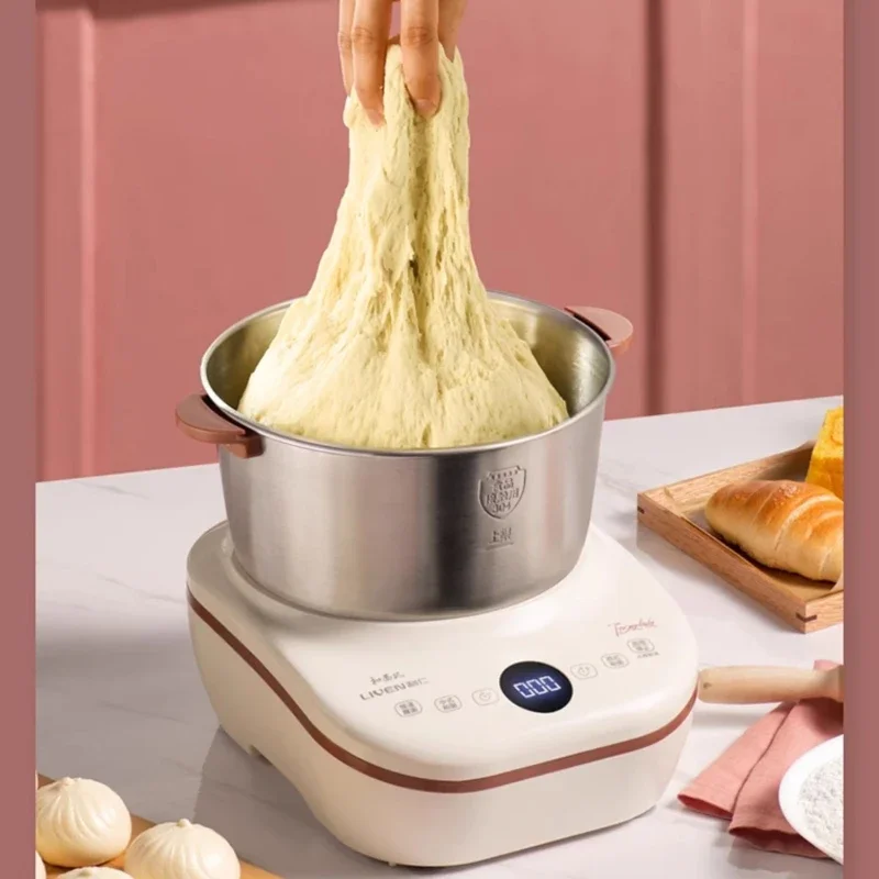 Dough mixer small household fully automatic chef machine dough mixer fermentation integrated dough mixer 3