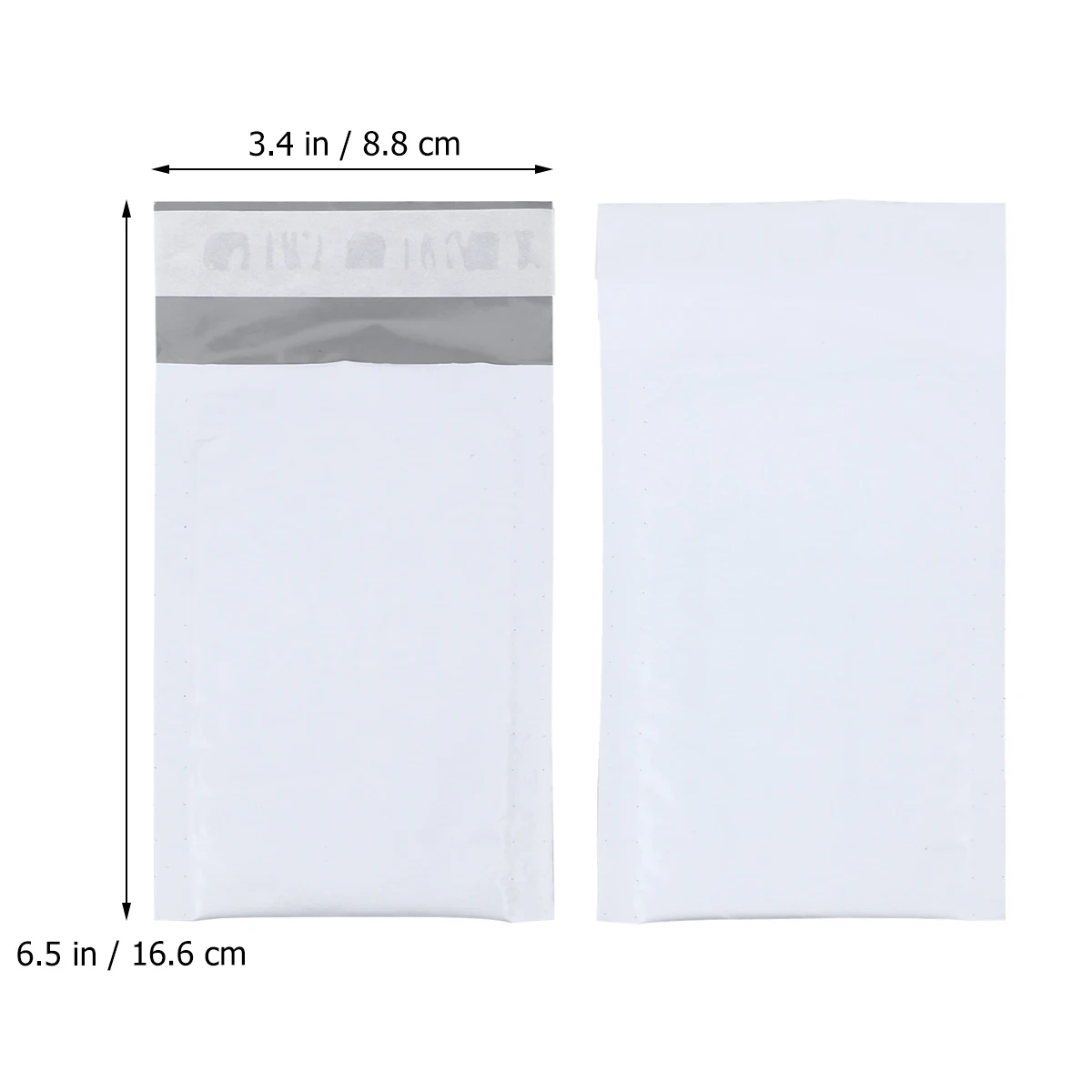 50pcs 플라스틱 봉투 폐쇄 크래프트 종이 버블 봉투 가방 Anti-Shock Anti-Pressure Mailer 패딩 배송 봉투