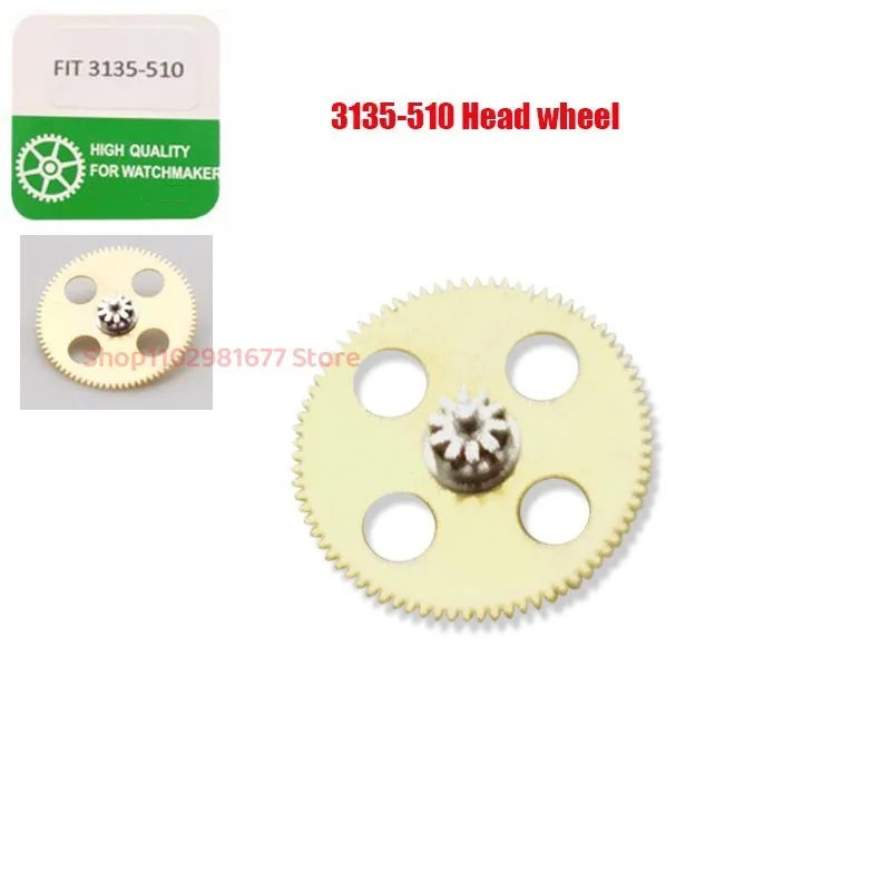3135-510 Watch Movement Accessories Head Wheel Substitute for RLX 3135 Automatic Mechanical Movementn Replacement Parts 3135-510
