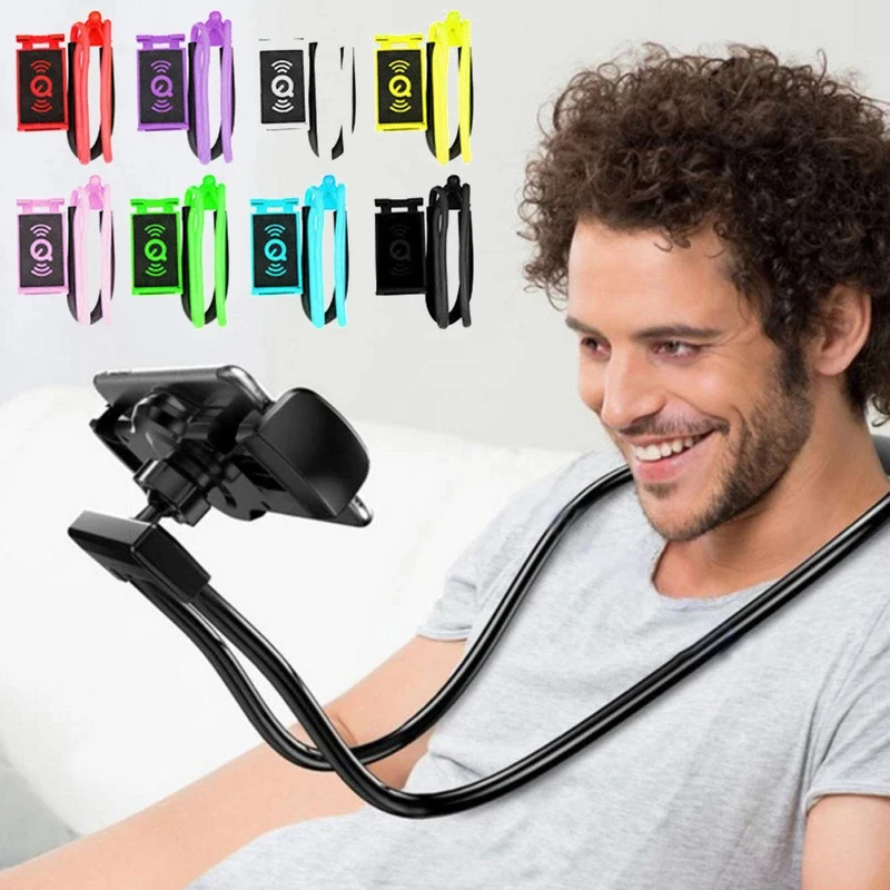 Adjustable Phone Desk Mount Bracket 360 Degree Flexible Holder