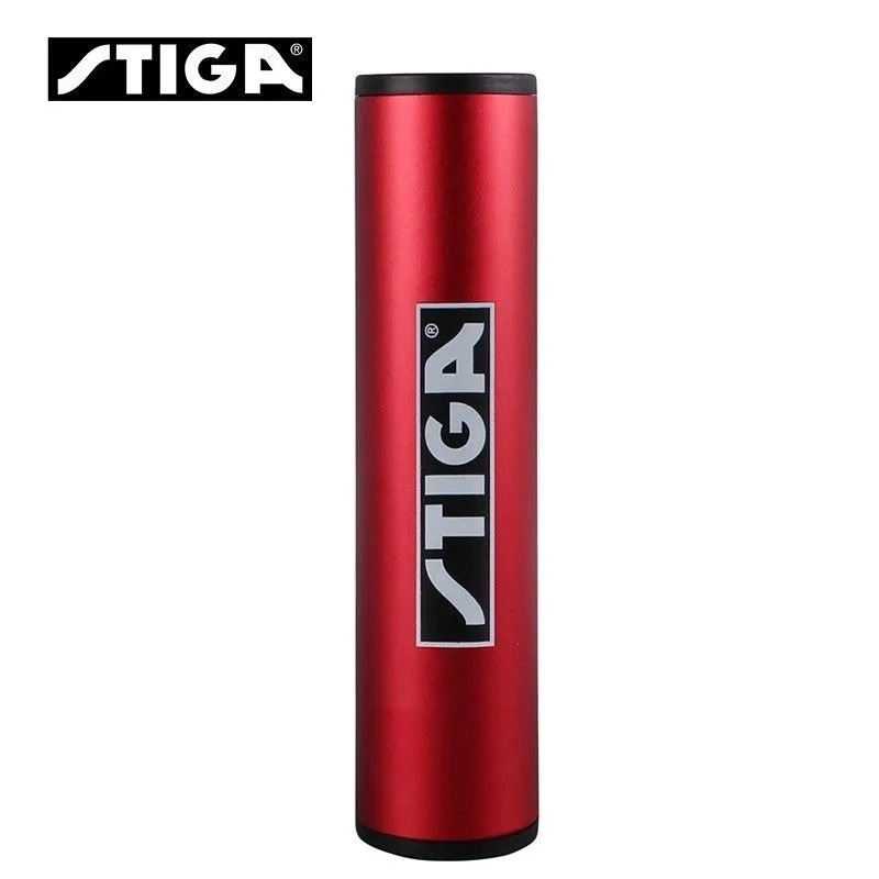 STIGA 탁구 라켓 금속 접착제 롤러, 접착제 압착기, 라켓 접착제, 관형 볼 박스, 간단한 다기능 박스