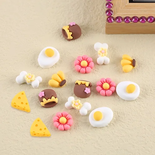 DIY 눈썹 브러시 튜브 수지 장식 미니 음식 일회용 속눈썹 브러시 방진 속눈썹 연장 용품, 메이크업 도구, 20 개 6