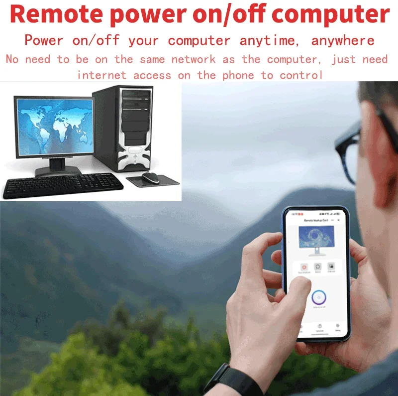 Tuya Smart ZIGBEE PCIE Control Card - Remote PC Power On/Off via App, Schedule