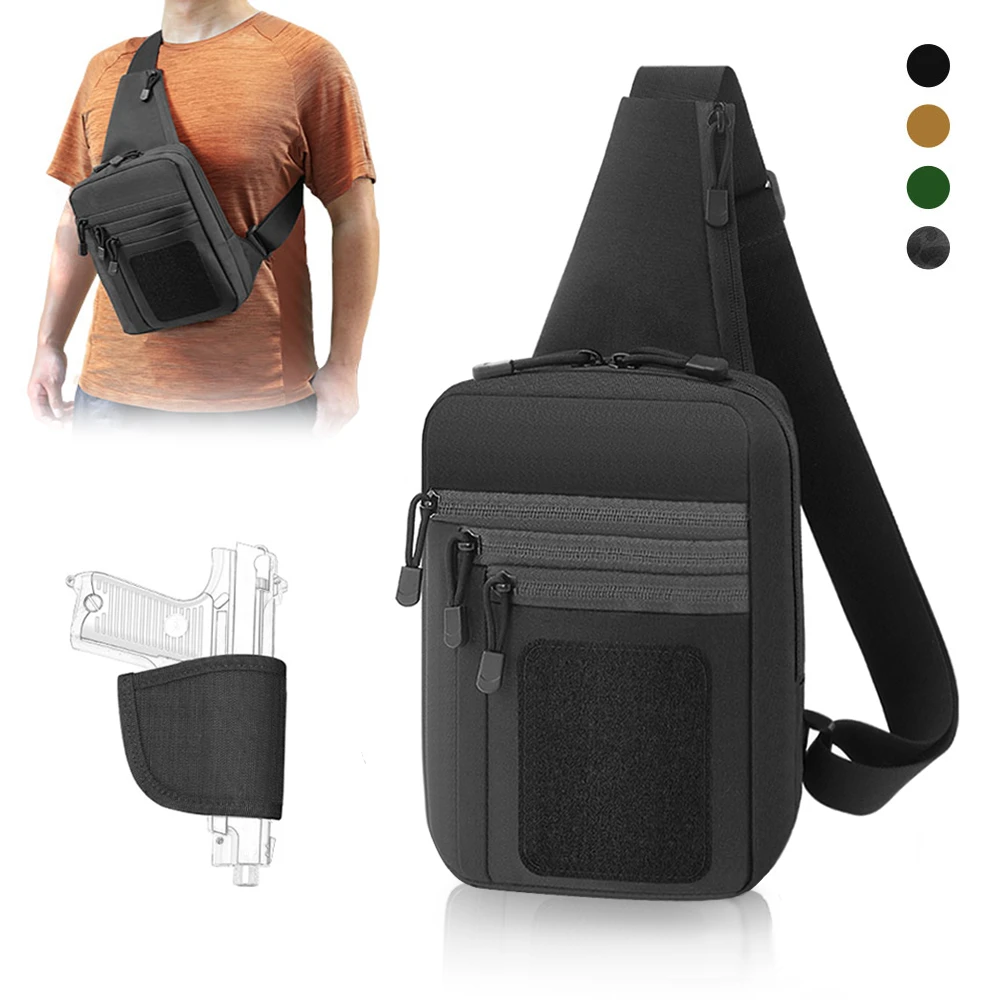 Tactical Gun Bag Military Shoulder Strap Bag Hunting Gun Holster Pouch