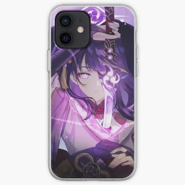Raiden Shogun Genshin Impact Poster Custodia Per Telefono Ip Personalizzabile Per Iphone 11 12 13 14 Pro Max Mini X Xs Xr Max 6 6S 7 8 Plus