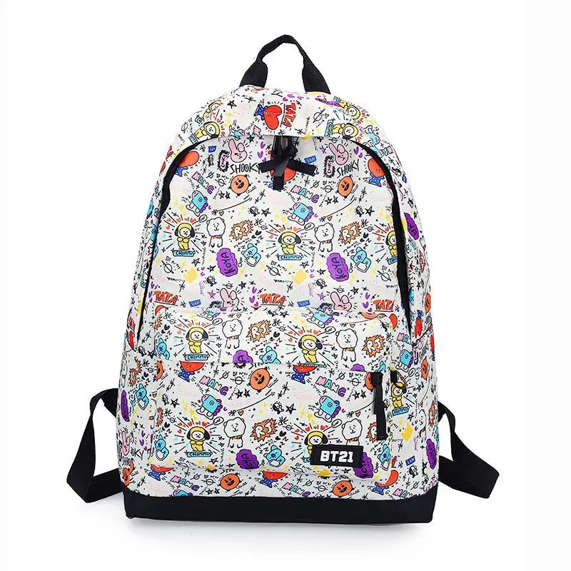 Jungkook Backpack Drawstring Bag Riding Climbing Gym Bag Love Yourself Logo  Cute Rj Cooky Shooky Mang Koya Jin Jimin - Backpacks - AliExpress