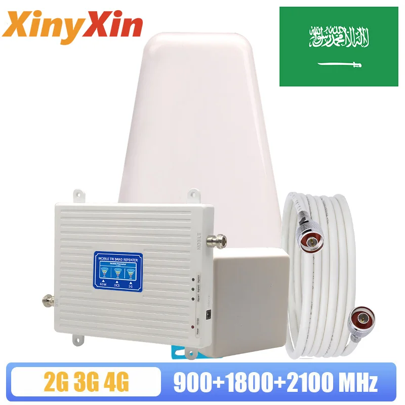 Saudi Arabia 2g 3g 4g Tri Band Booster Communication Antenna Network