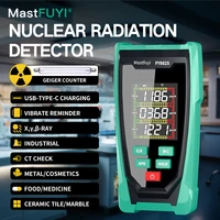 MASTFUYI Nuclear Radiation Detector, Geiger Counter, X/γ/β Ray Radioactivity Tester, USB Charging, Vibration and Audible Alarms 1