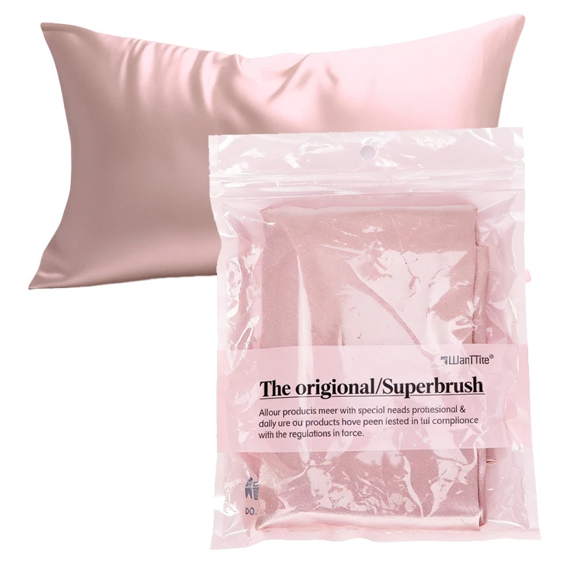 Luxurious Silk Satin Pillowcase for Hair and Skin Care – Soft and Comfortable Home Bedding Cover