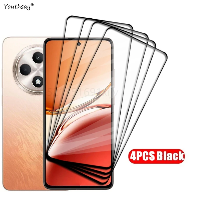 غطاء كامل من الزجاج لهاتف OPPO Reno12 FS 5G من الز...