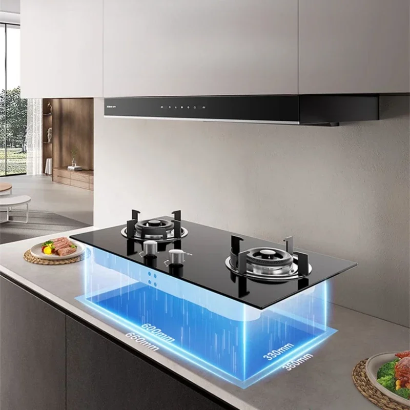Natural Gas Stove Household Double Stove Estufas De Gas Para Casa Cooktop Fogao Cooktop Газовая Плита Для Кухни