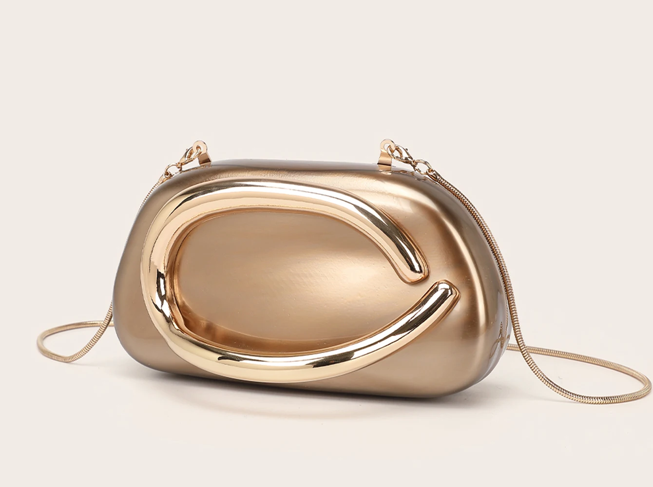 Luxury Evening Clutch Bag - Womens Wedding Party Crossbody Handbag