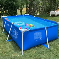 Piscine hors sol INTEX pour le plaisir en famille dans la cour, piscine à structure en acier durable pour enfants et adultes, installation facile, résistante aux perforations, piscine de jardin pour jeux aquatiques estivaux, plusieurs tailles 2