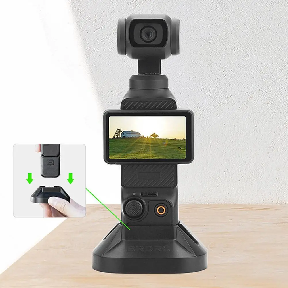 

Silicone Non-slip Fixed Bracket Base Expansion Desktop Support Base Adapter Bracket For DJI Osmo Pocket 3 Handheld Gimbal Camera