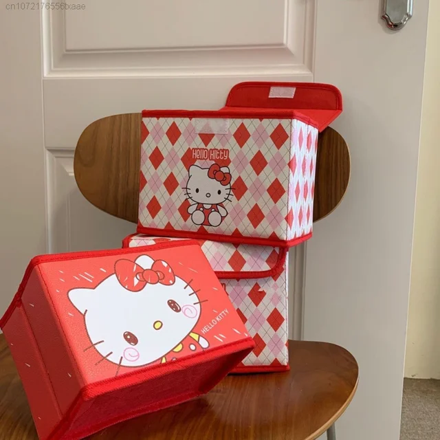 Sanrio Hello Kitty Storage Box Large Capacity Waterproof Box