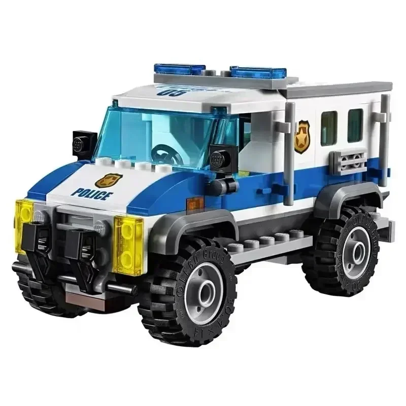 Bulldozer Bank Robber 10659 Police Dog Assault Team 10419 Boy Assembly Building Block Toys