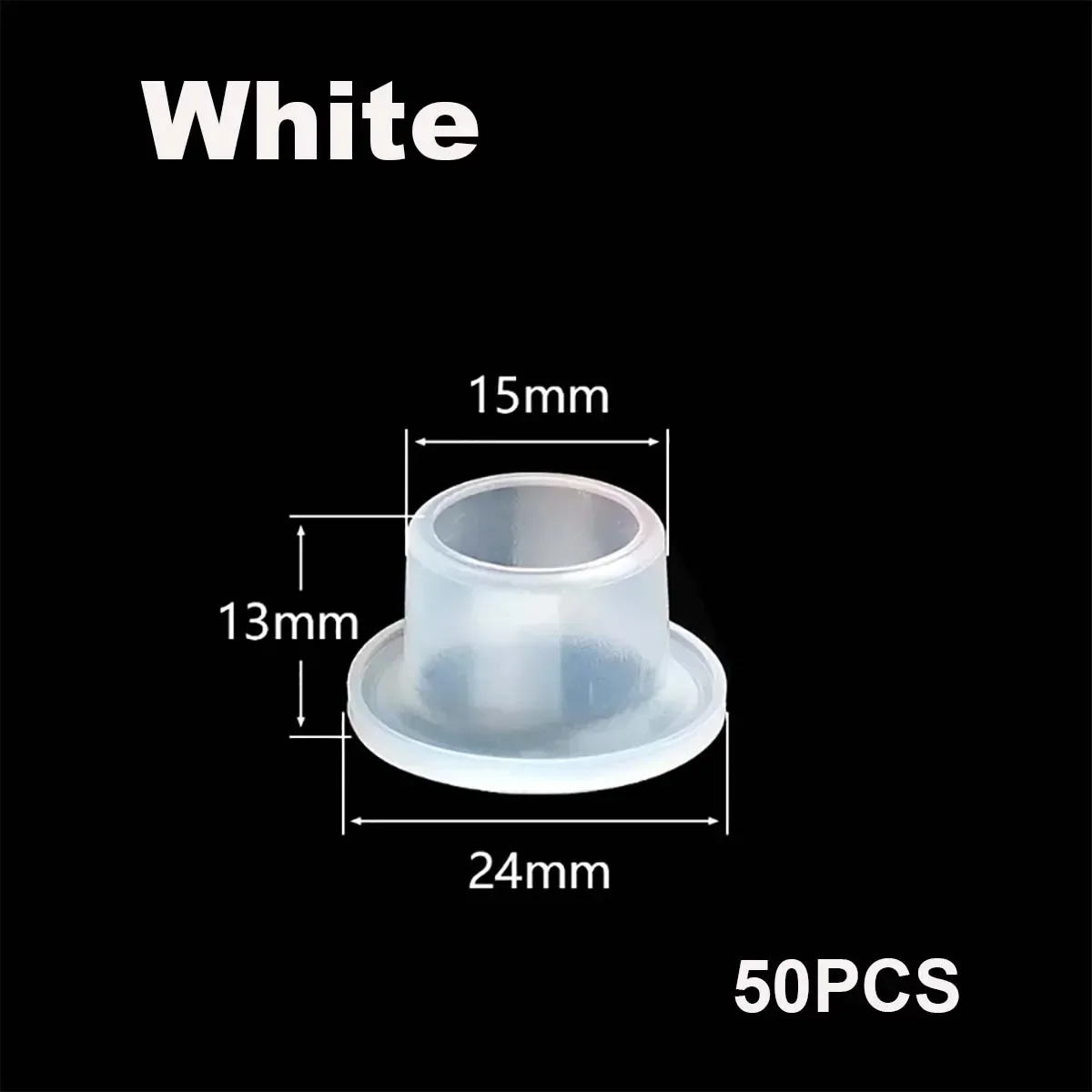 White 50pcs