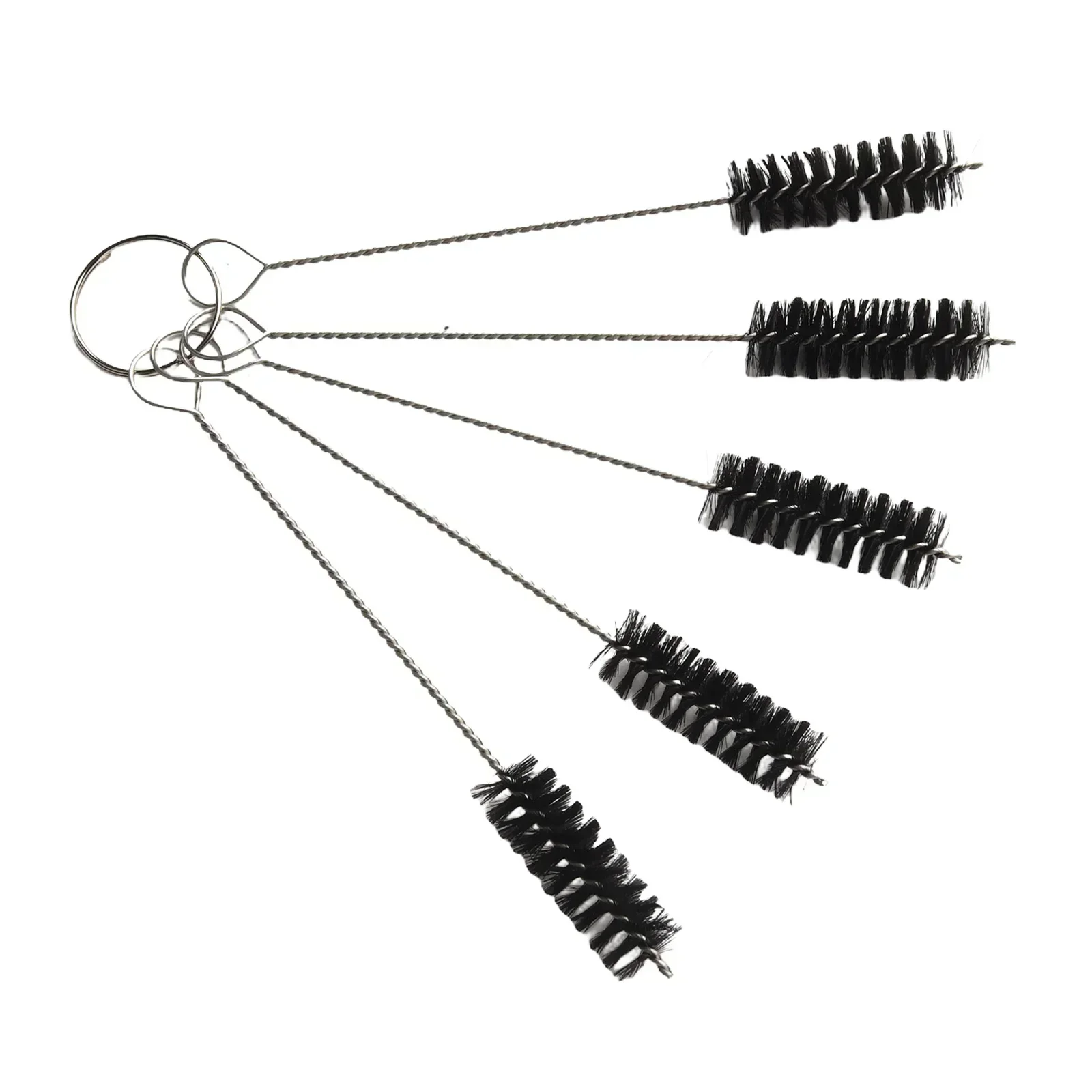 Washing Long Handle Tube Brush Multi-function Glass Flexible 2-5mm Household Bottle Cleaning Wire Stainless Steel