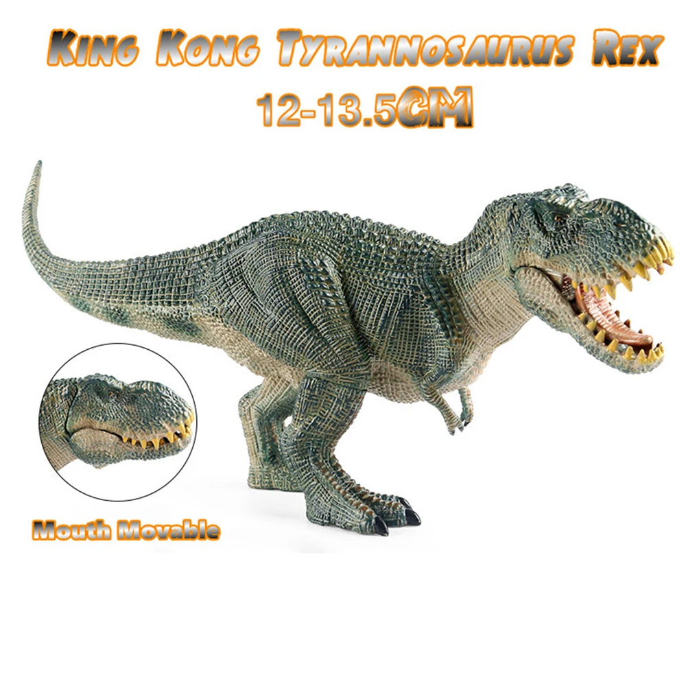 Модель фильма King Kong T-Rex Vs 2005 статическая имитация пластиковая кукла игрушка для