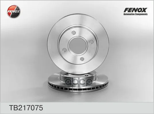 Диск Тормозной Передний Ford Escort Fiesta Orion 90-99 Tb217075 FENOX арт. TB217075 | Автомобили и