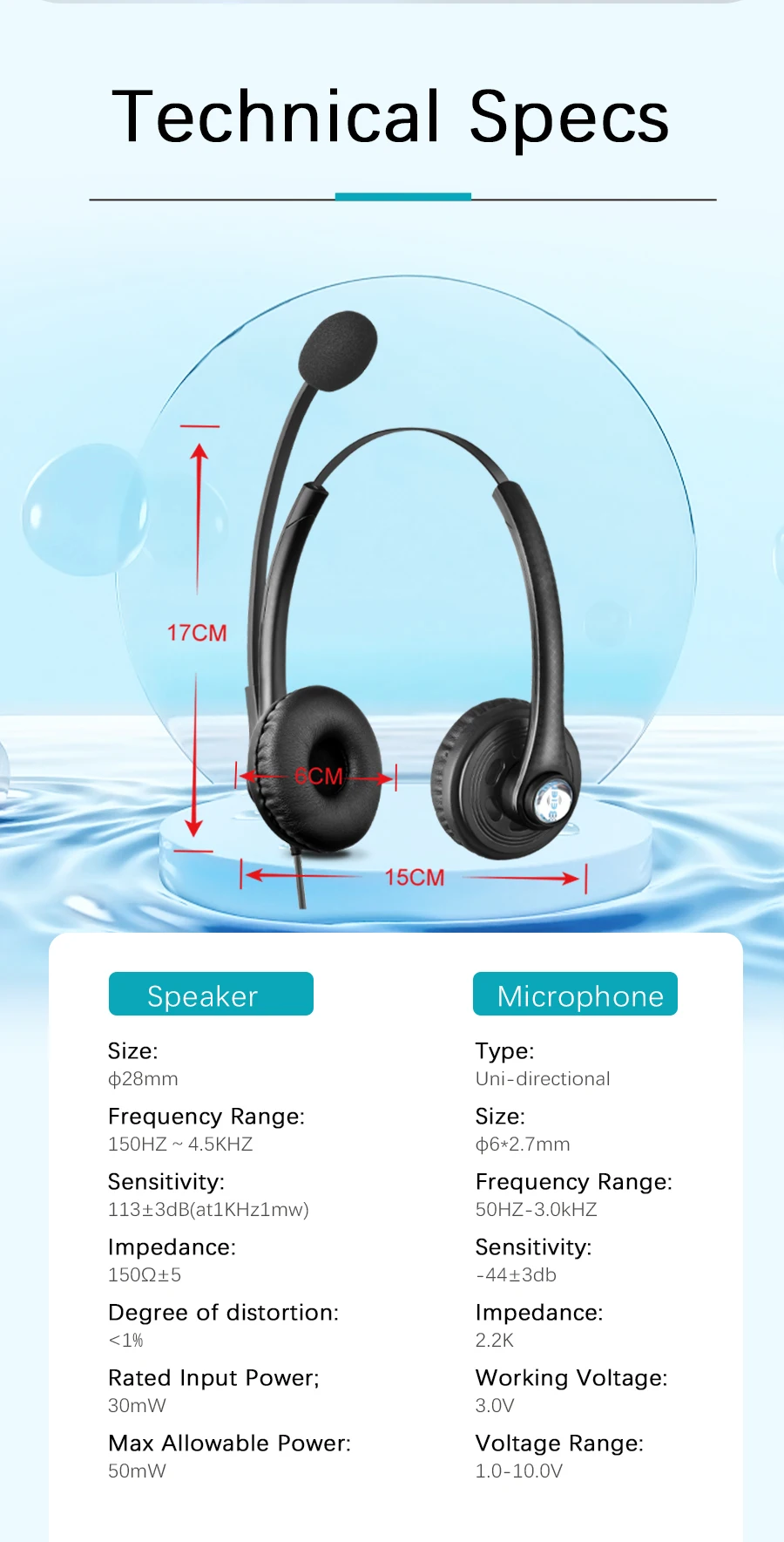 S5abb0761ae4f4ed99c476ef9fb9651aeQ A26 noise cancelling headphones for silent call center calls, suitable for PC/telephone/laptop/home office