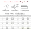Trumium 2mm Real s925 Sterling Silver Wedding Band Cubic Zirconia Full Eternity Stackable Engagement Rings for Women Girls Gifts 6