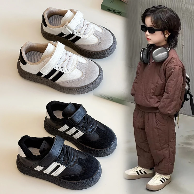 Children's Sneakers Boy 2025 New Spring Causal Comfortable Soft Soled Versatile Kid Walking Shoes Fashion Girls Tennis Shoes