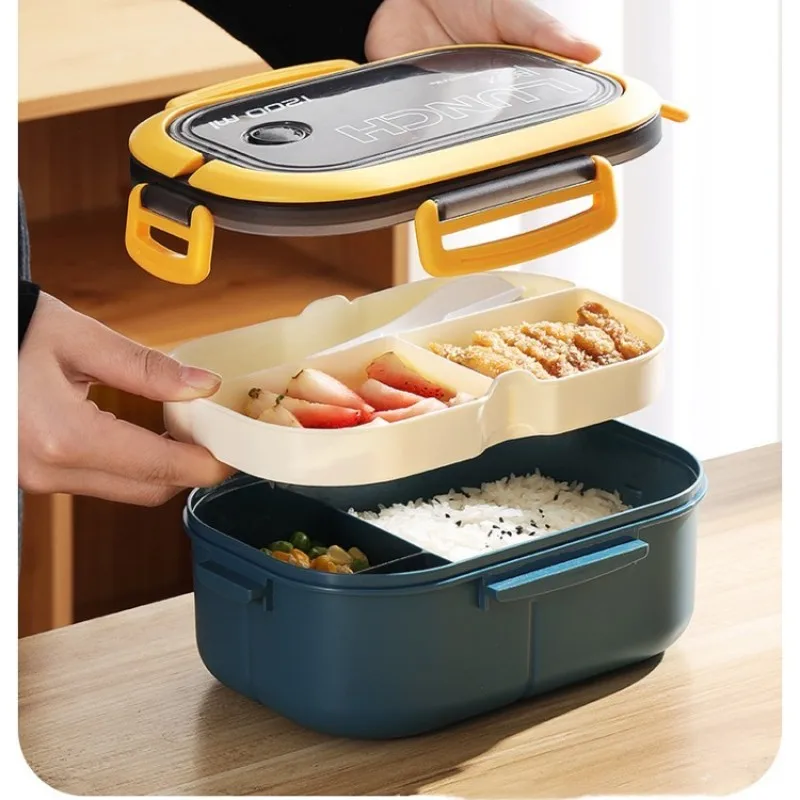 

Outdoor Camping Picnic Cute Lunch Box for Kids Compartments Microwae Bento Lunchbox Children Kid School Food Container Portable