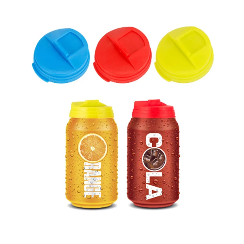 

Soda Can Lid Reusable Can Stopper for Soda Beer Drinks Juice Coke Beverage fits Standard Cans Protector Leak-Proof Cap