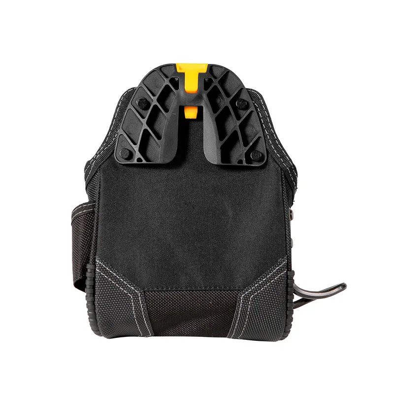 Compact Durable Oxford Tool Bag with Quick-Hook Storage Pouch for Carpenters