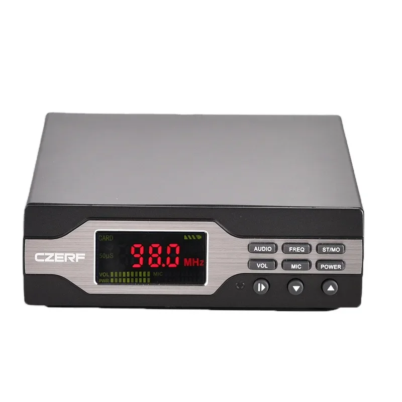 

YYHC CZE-01B 0-1W FM Broadcast Transmitter FM Stereo Transmitter Kit with MP3 Playing Top Version