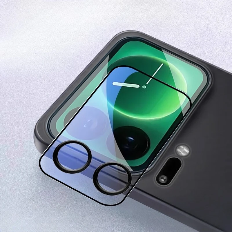 3D Camera Lens Screen Protectors with Back Sticker Protective Film Cover