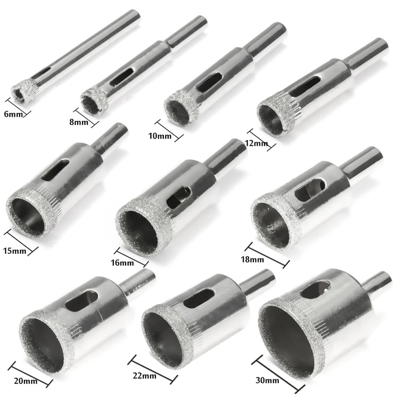 Drill Bit Set 10/15pcs Set Tile Drill Bit Set