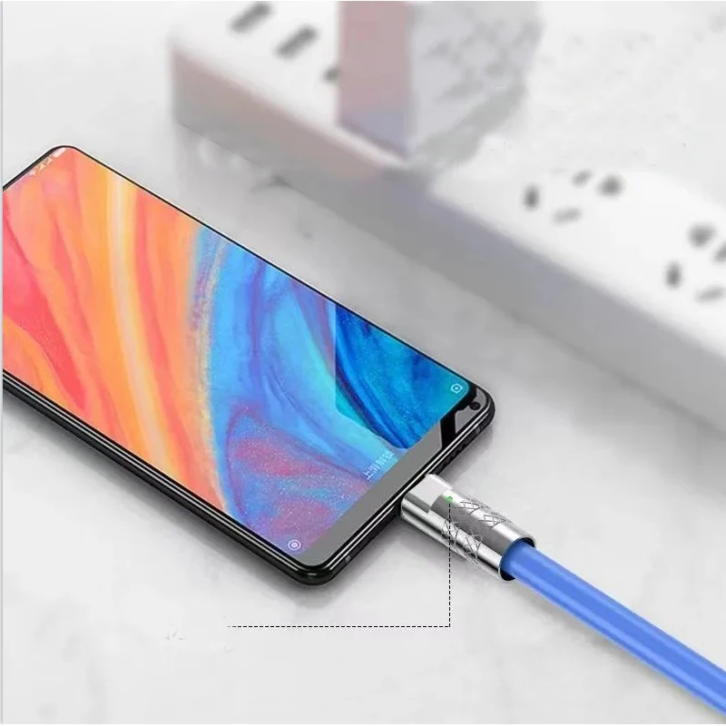 10pcs 6A USB Type C Micro Cable Mobile Phone Fast Charging Data Cord