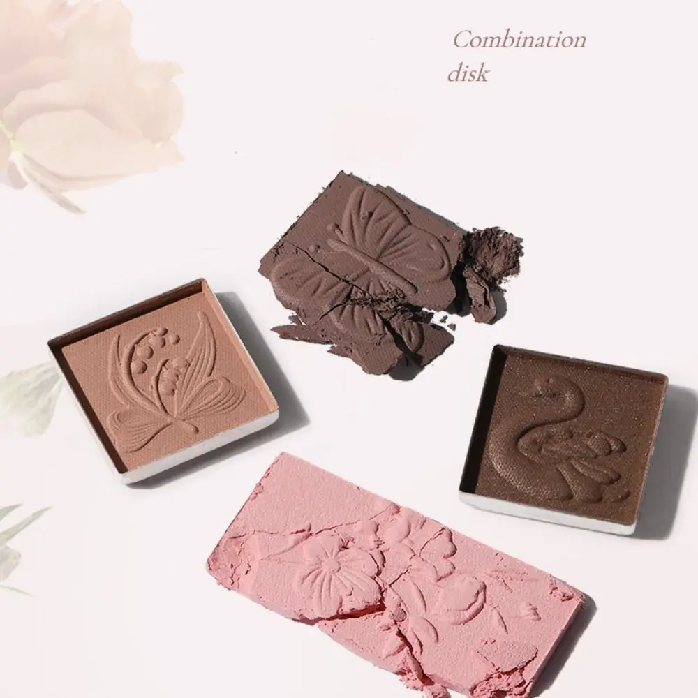 Multi-grids DIY Eyeshadow Palette Empty Black Magnetic Makeup Palette Match By Oneself with Mirror DIY Cosmetic Box