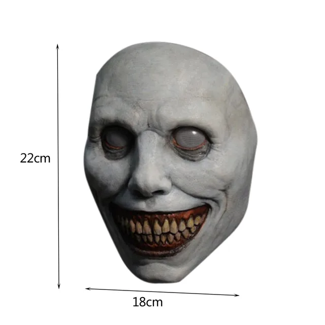 Creepy Halloween Mask Smiling Demons Horror Face Masks The Evil Cosplay Props Party Masquerade Halloween Mask Clothing Accessor - Image 6