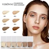 VERONNI Liquid Foundation Cream for Face 10ml High Coverage Makeup Base Sunscreen SPF30 Waterproof Concealer Makeup Foundation 1