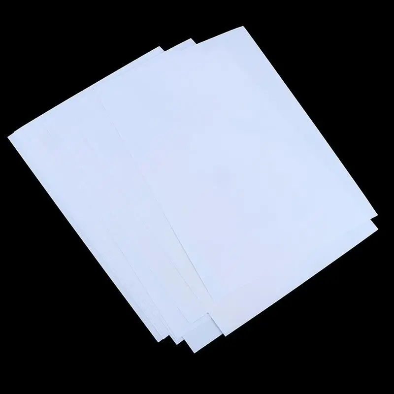 10Sheets Transparent Printable Vinyl Sticker Paper Waterproof A4